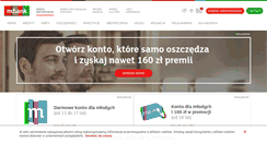 Desktop Screenshot of mbank.pl