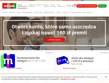 Tablet Screenshot of mbank.pl